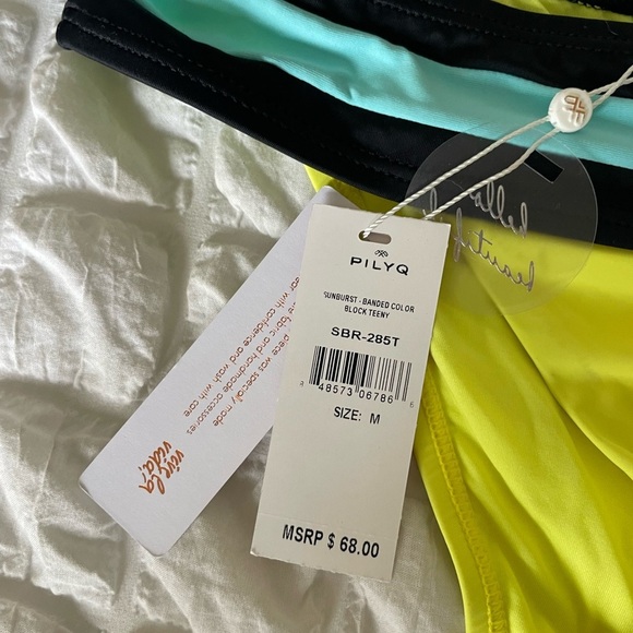 Pilyq Sunburst banded bikini bottom - Picture 6 of 10